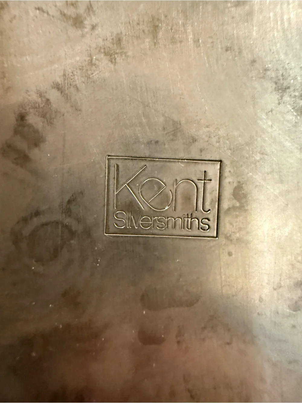 Kent Silversmiths Silver-Plated Serving Tray